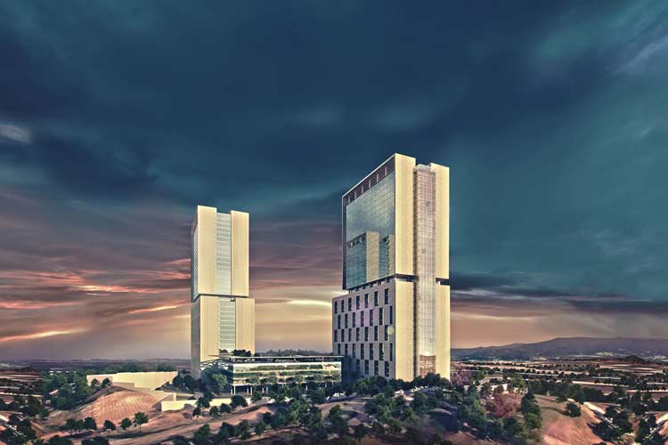 Sands Infinit, the Tallest Twin IT Towers in South India, Progressing at  SmartCity Kochi - SmartCity Kochi